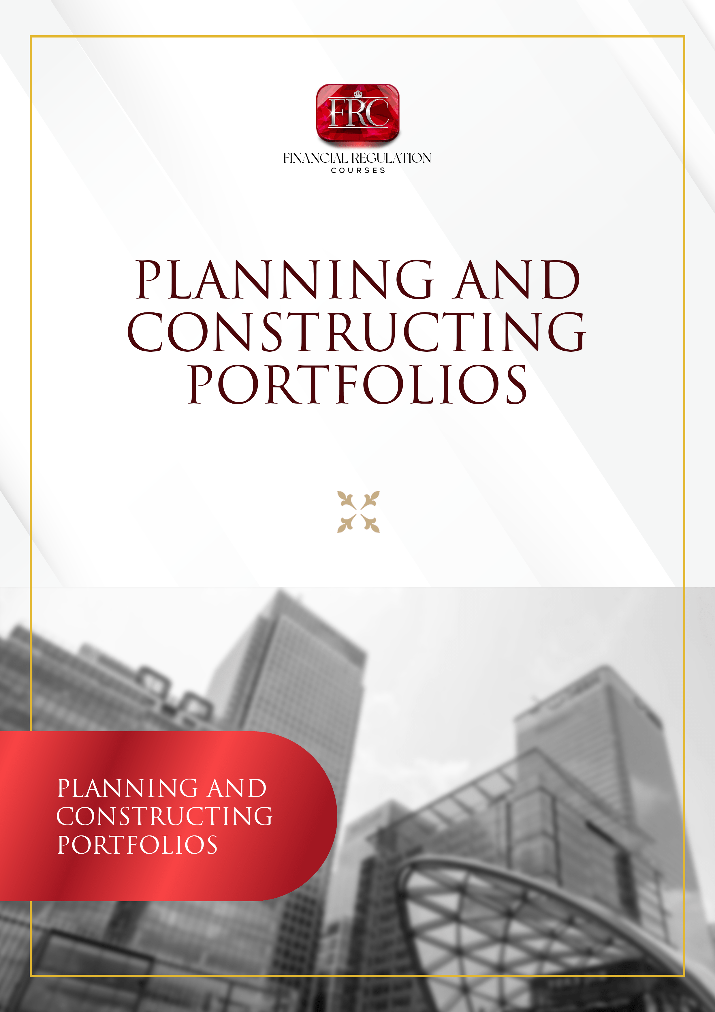 Planning and Constructing Portfolios